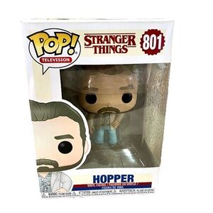 Funko Pop! Stranger Things Jim Hopper Date Night #801 Vinyl Figure Chief Hawkins